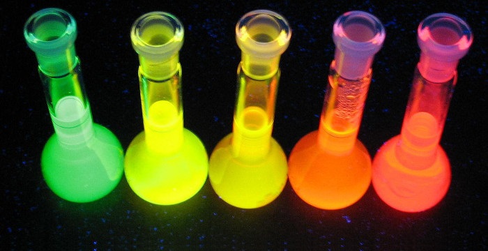 Fluorescent Quantum Dots of different size