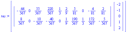 `assign`(res, Matrix(%id = 196457792))
