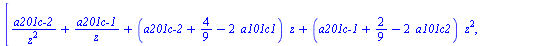 `assign`(poly2, Matrix(%id = 197995860))