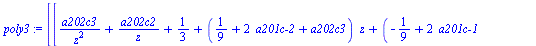 `assign`(poly3, Matrix(%id = 183139396))
