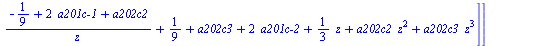 `assign`(poly3, Matrix(%id = 183139396))