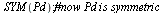 SYM(Pd); 1