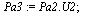 `assign`(Pa3, Typesetting:-delayDotProduct(Pa2, U2)); 1